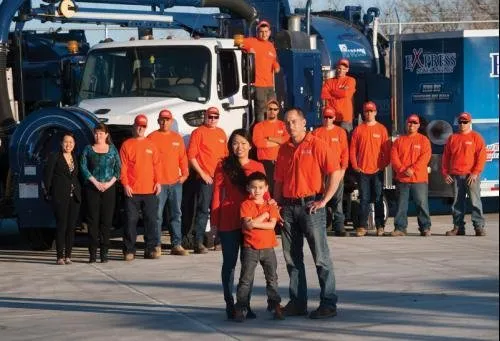 Slide of Express Sewer & Drain