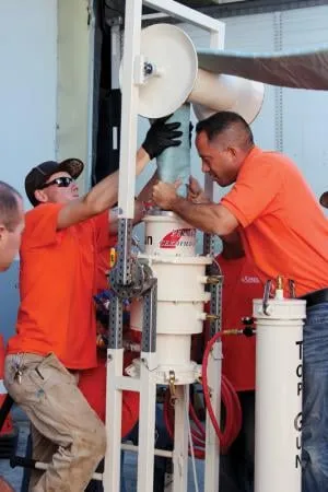 Slide of Express Sewer & Drain