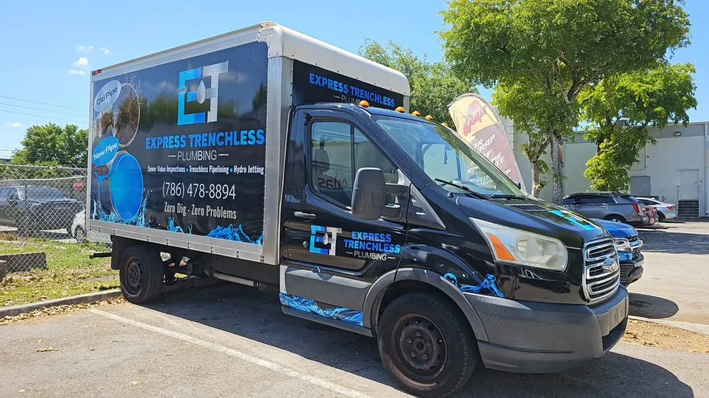 Slide of Express Trenchless Sewer Line Repairs