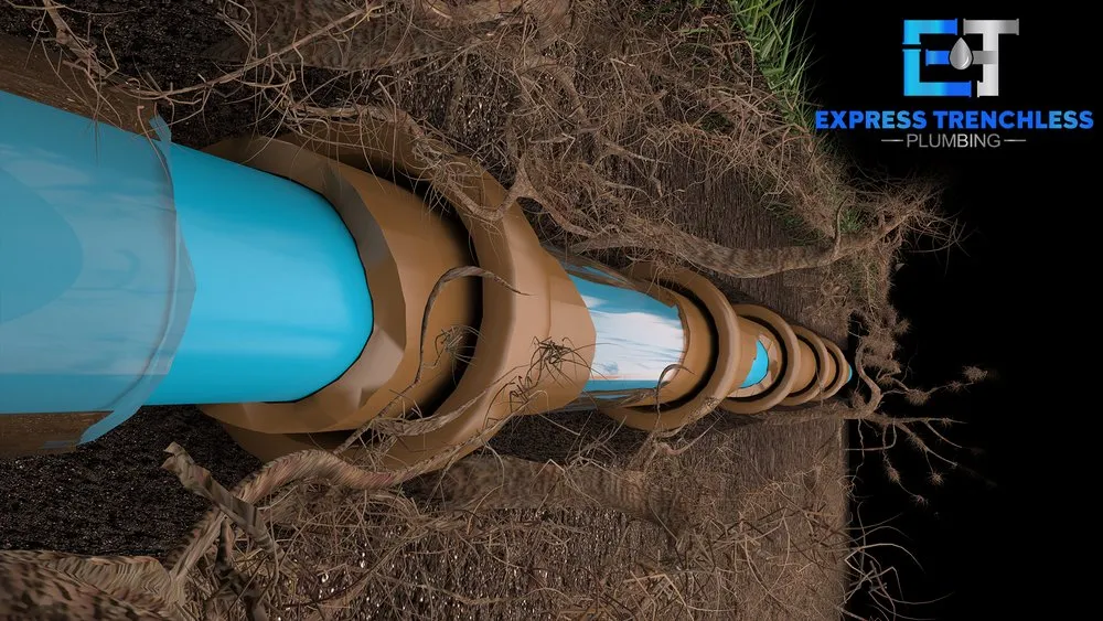 Slide of Express Trenchless Sewer Line Repairs