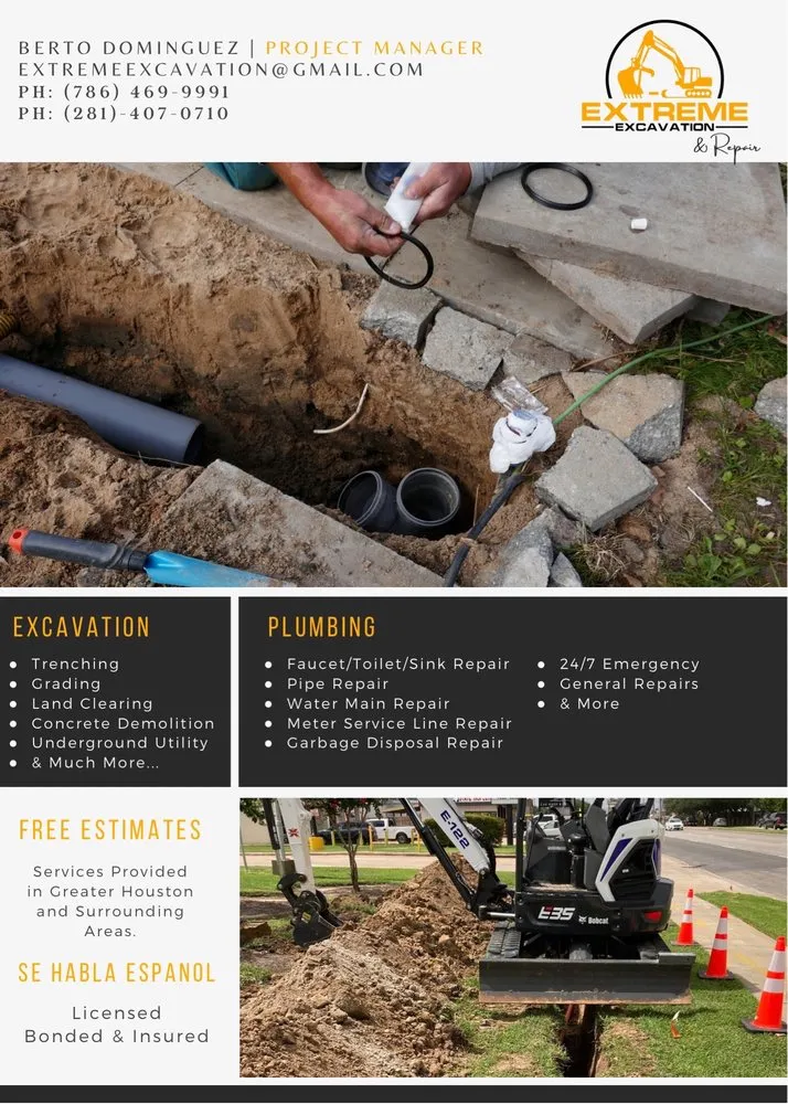 Slide of Extreme Excavation & Repair