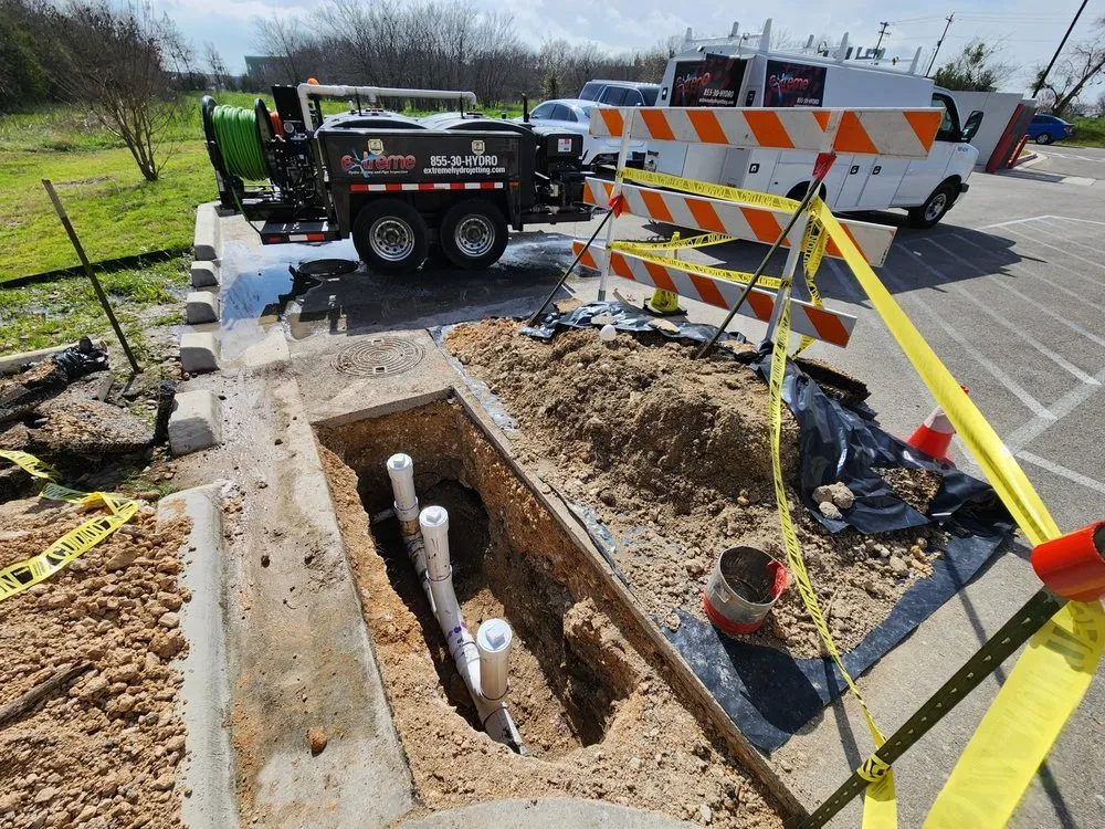 Slide of Extreme Hydro Jetting & Pipe Inspection