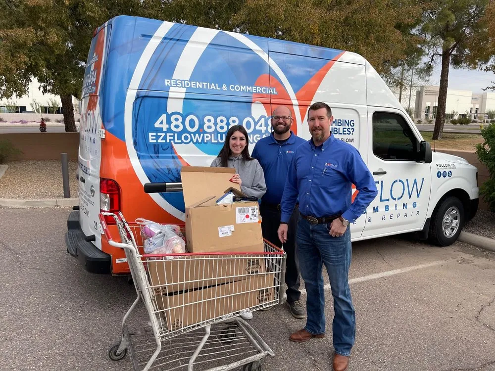 Slide of EZ Flow Plumbing