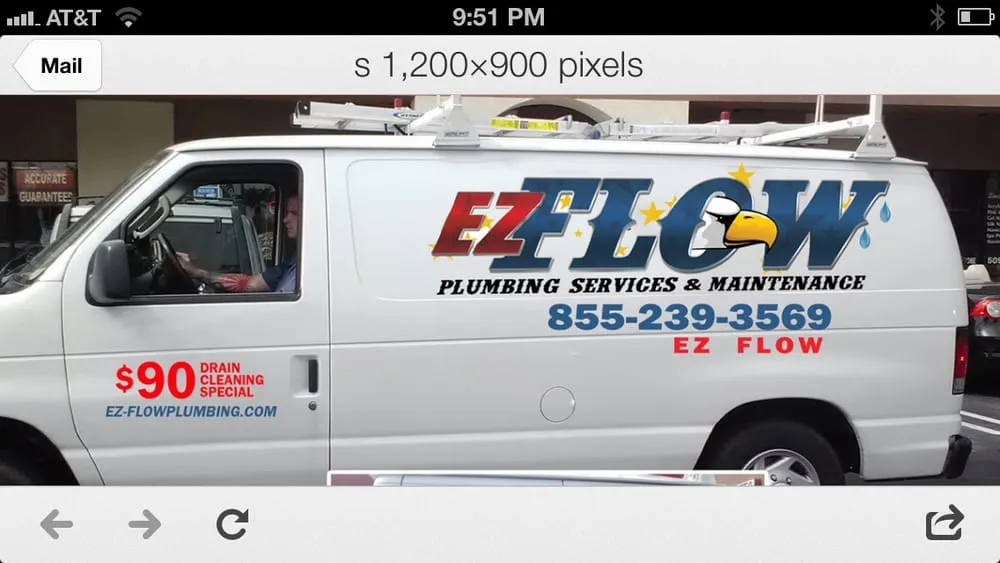 Slide of EZ Flow Plumbing
