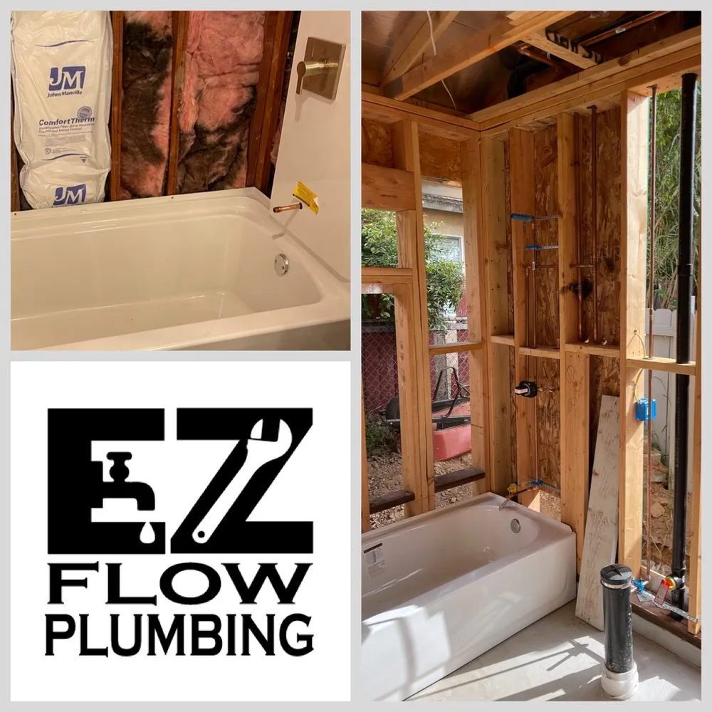 Slide of EZ Flow Plumbing