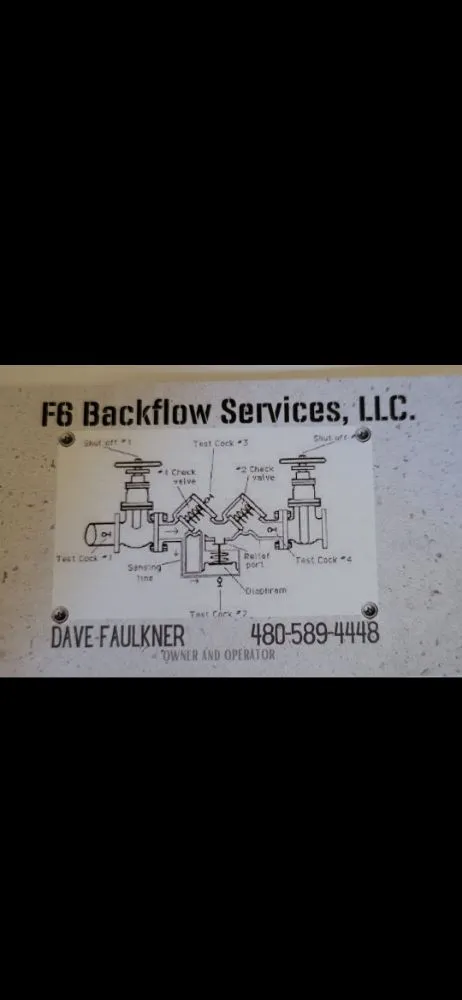 Slide of F6 Backflow Services