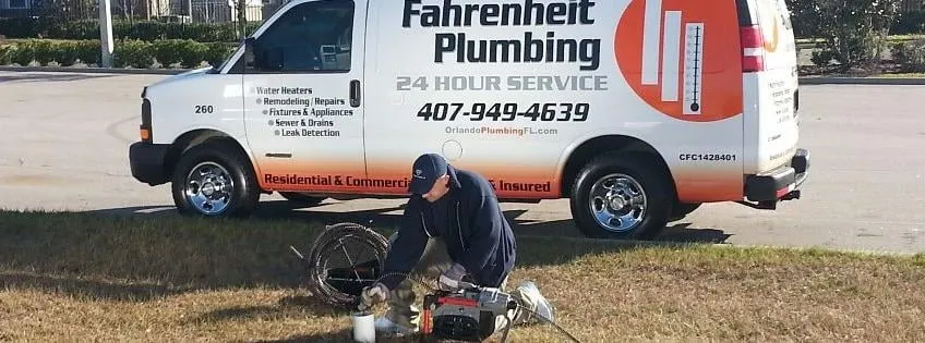 Slide of Fahrenheit Plumbing