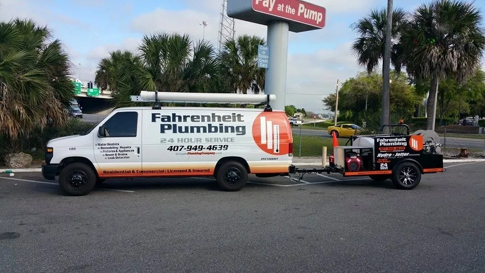 Trusted drain cleaning experts serving Orlando, FL - Fahrenheit Plumbing