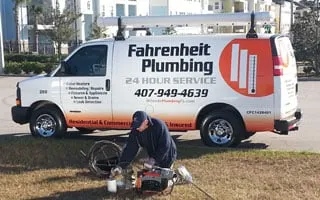 Slide of Fahrenheit Plumbing