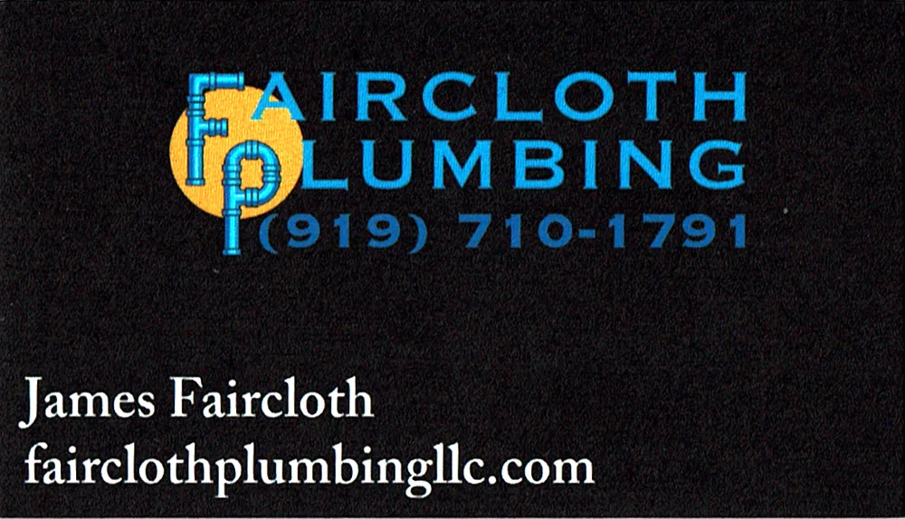Slide of Faircloth Plumbing