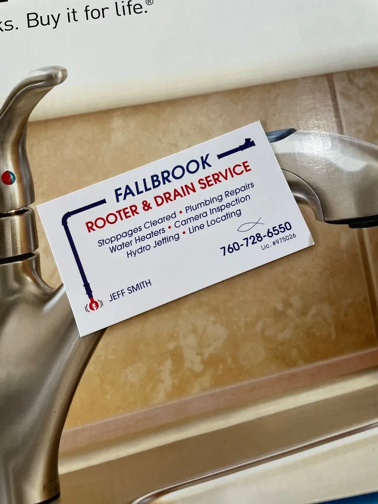 Slide of Fallbrook Rooter & Drain Service
