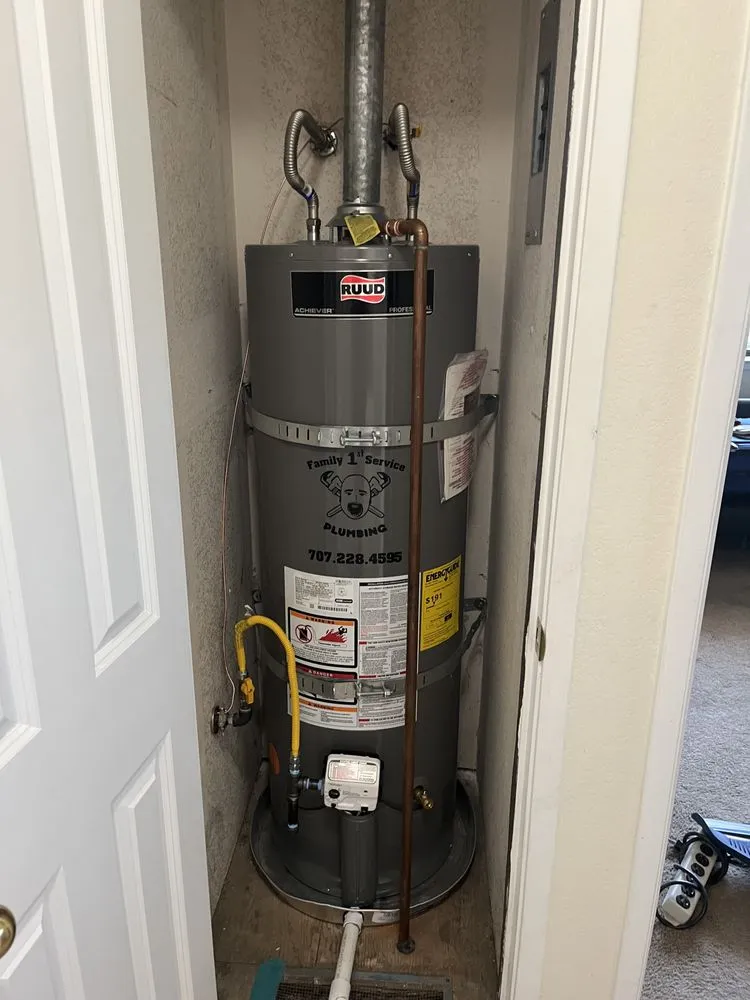 Slide of Family 1st Service Plumbing