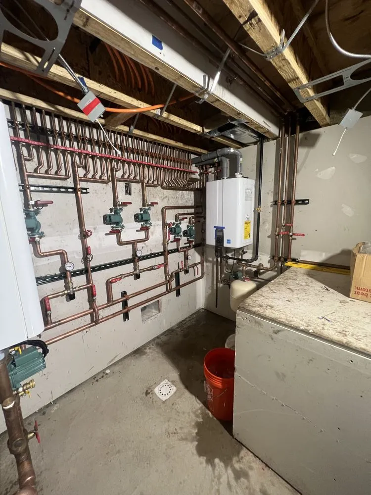 Slide of Family Drain Cleaning