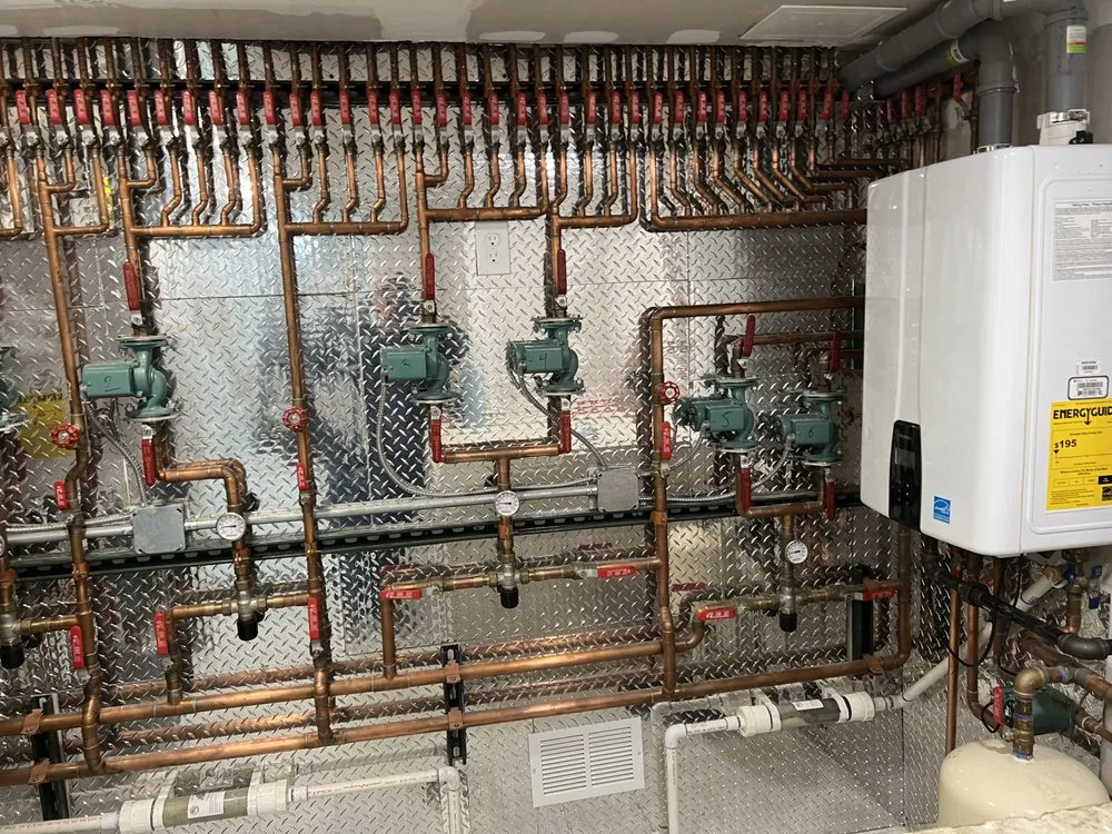 Slide of Family Drain Cleaning