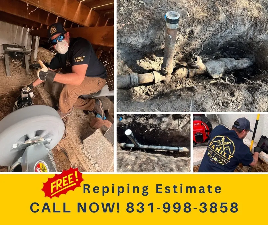 Slide of Family Home Plumbing Services