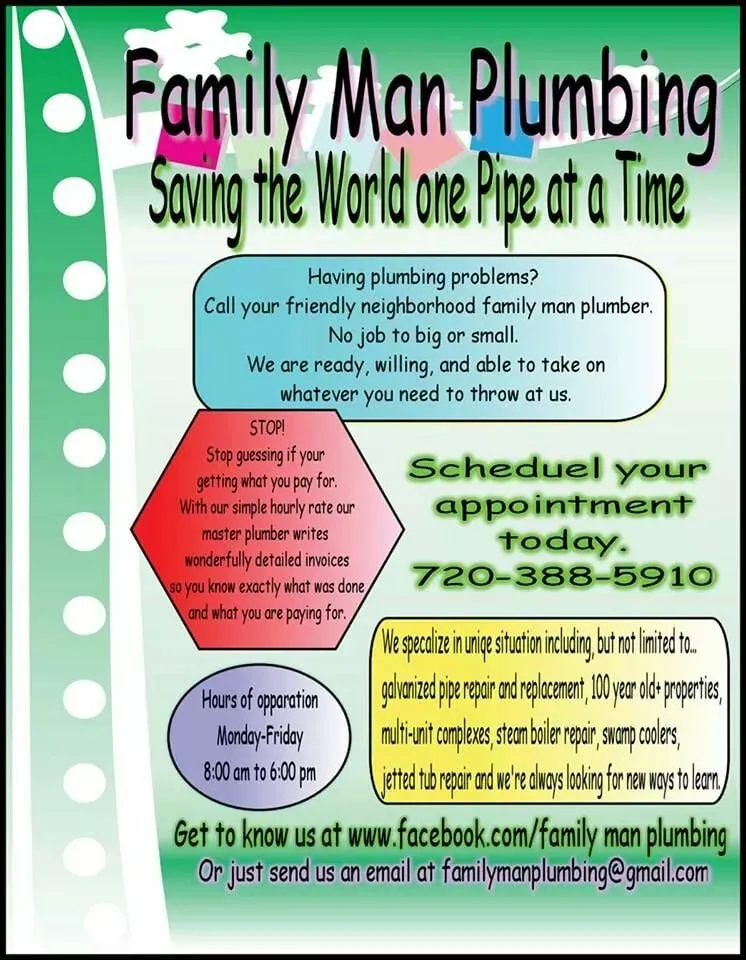 Slide of Family Man Plumbing