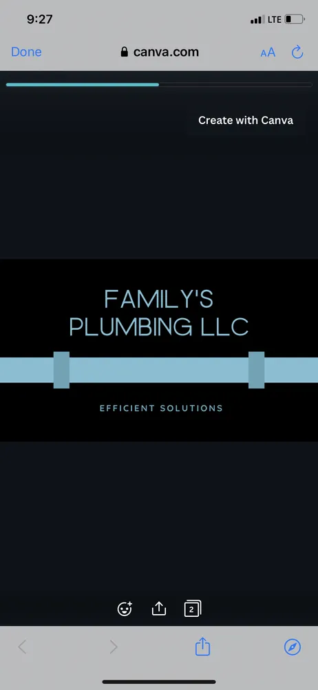 Slide of Family’s Plumbing