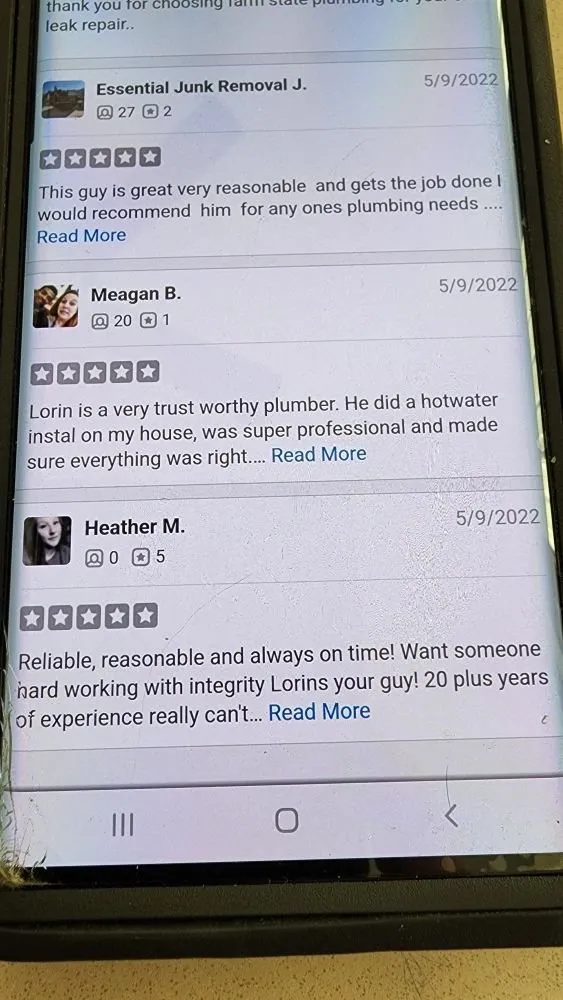 Slide of Farm State Plumbing And Drain