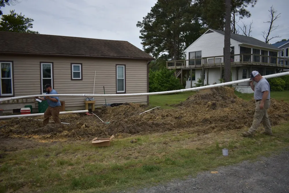 Expert pipe repair experts serving Moon, VA - Farmer's Septic Service