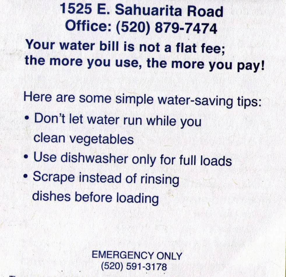 Slide of Farmers Water Company