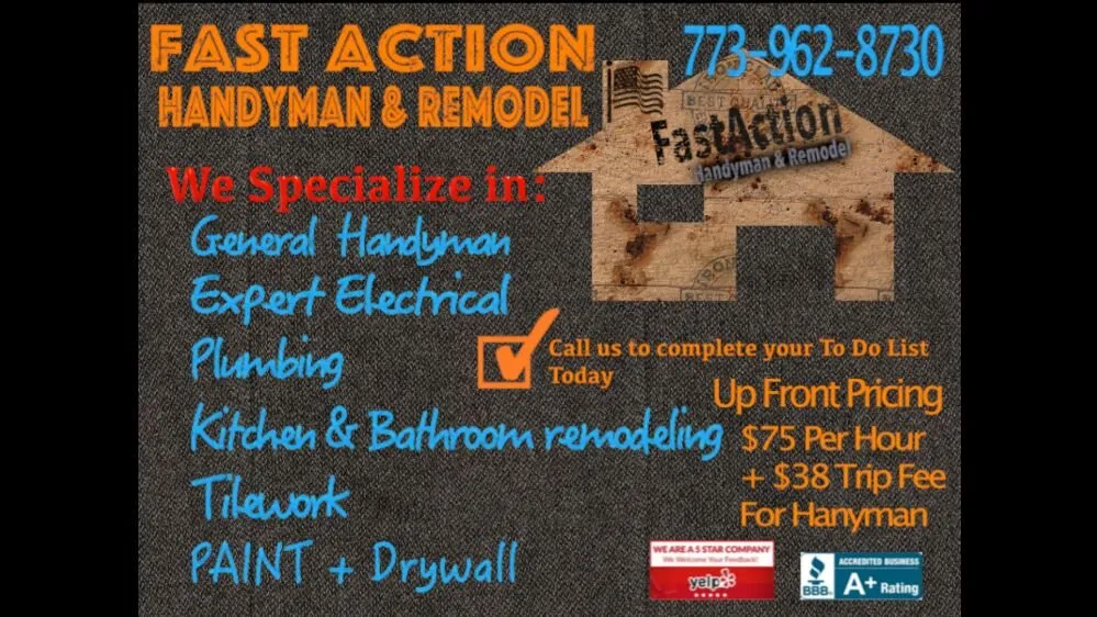 Slide of Fast Action Electrical & Construction Services