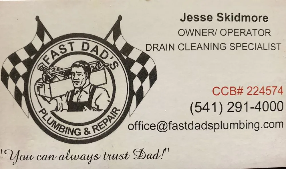 Slide of Fast Dad's Plumbing & Repair