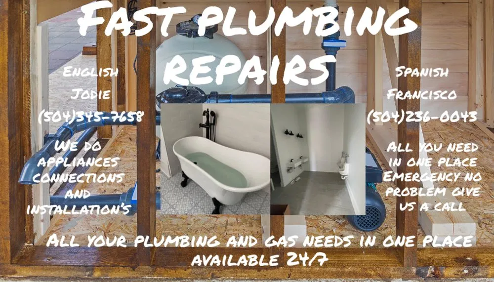 Slide of Fast Plumbing Repair