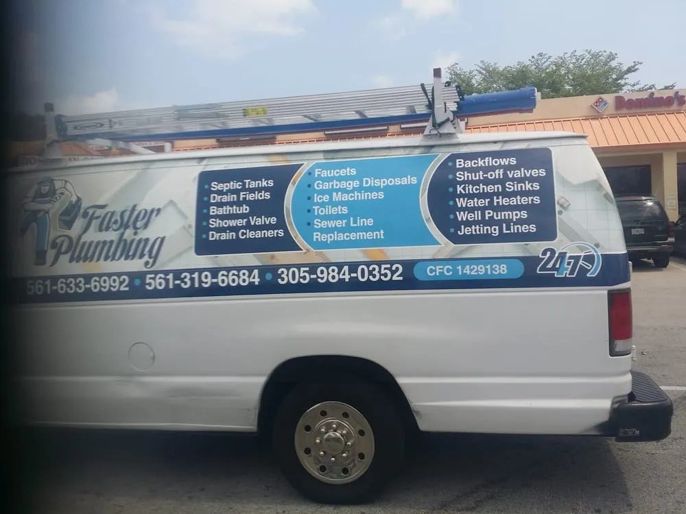 Slide of Faster Plumbing