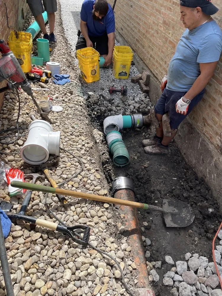 Slide of Father and Son's Plumbing