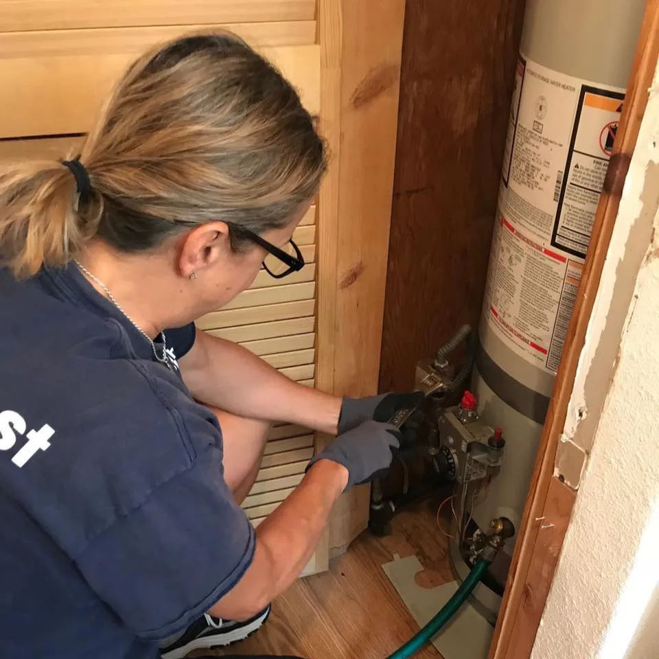 Slide of Father Daughter Plumbing