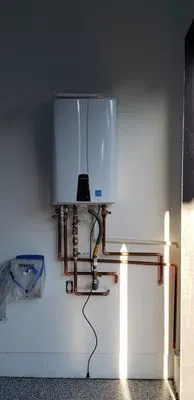 Faustino's Plumbing Service Logo