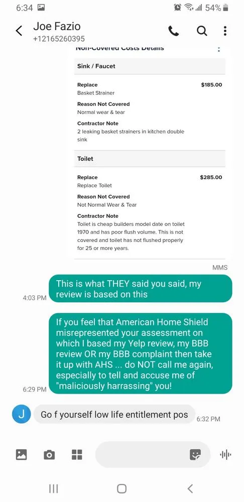 Slide of Fazio Sewer & Plumbing