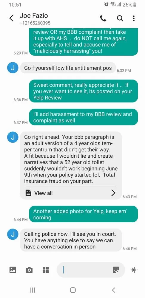 Slide of Fazio Sewer & Plumbing