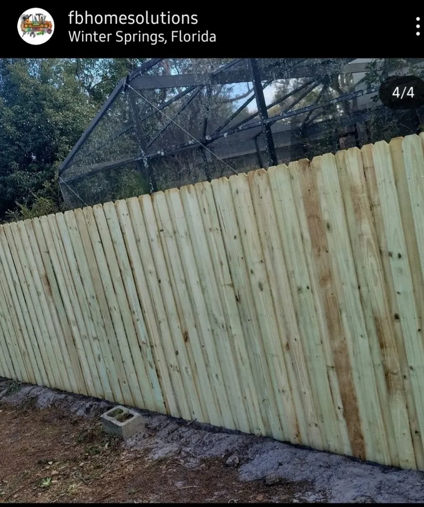 Slide of FB Home Solutions