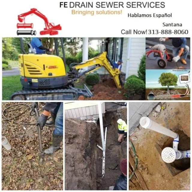 Slide of Fe Drain Sewer Services