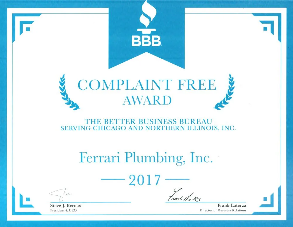 Slide of Ferrari Plumbing