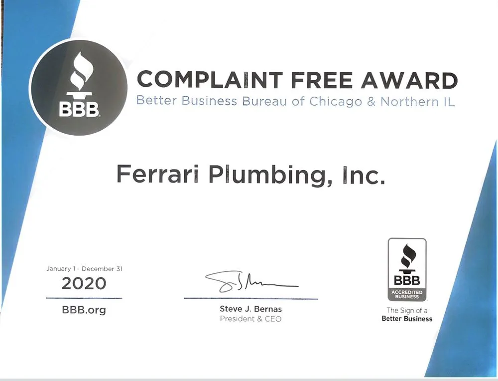 Slide of Ferrari Plumbing