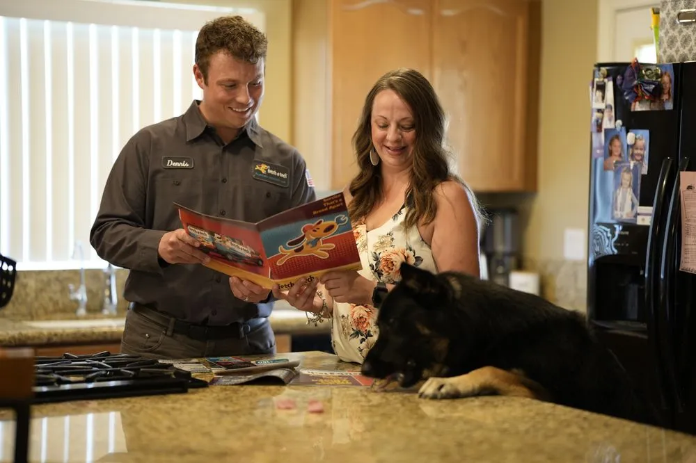 Slide of Fetch a Tech