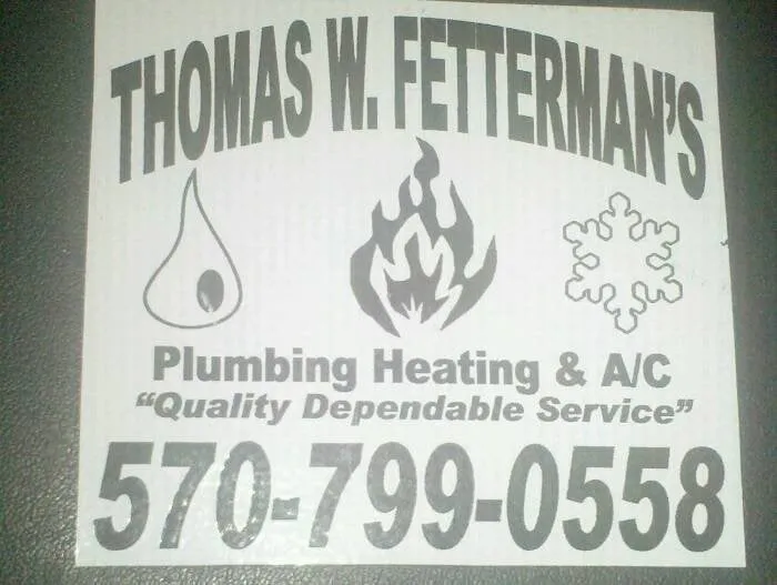 Slide of Fetterman's Thomas W Plumbing Heating & Air Conditioning