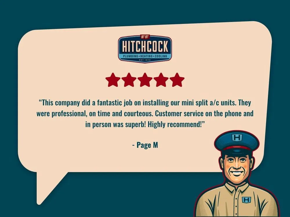 Slide of F.F. Hitchcock Plumbing, Heating & Cooling