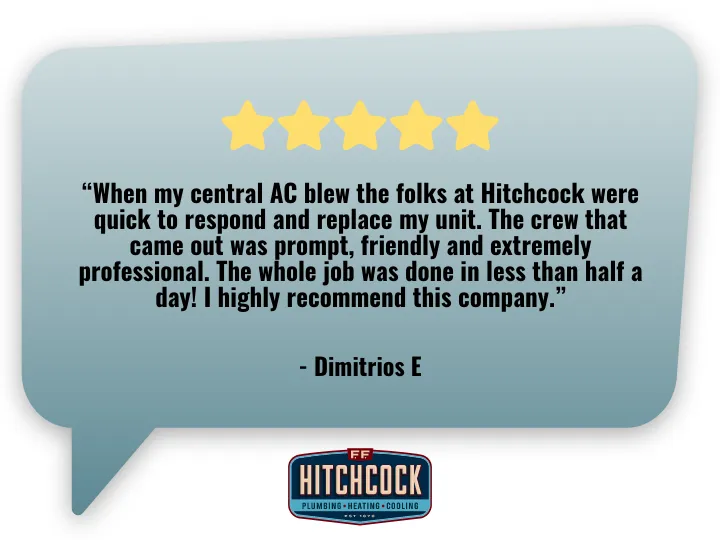 Slide of F.F. Hitchcock Plumbing, Heating & Cooling