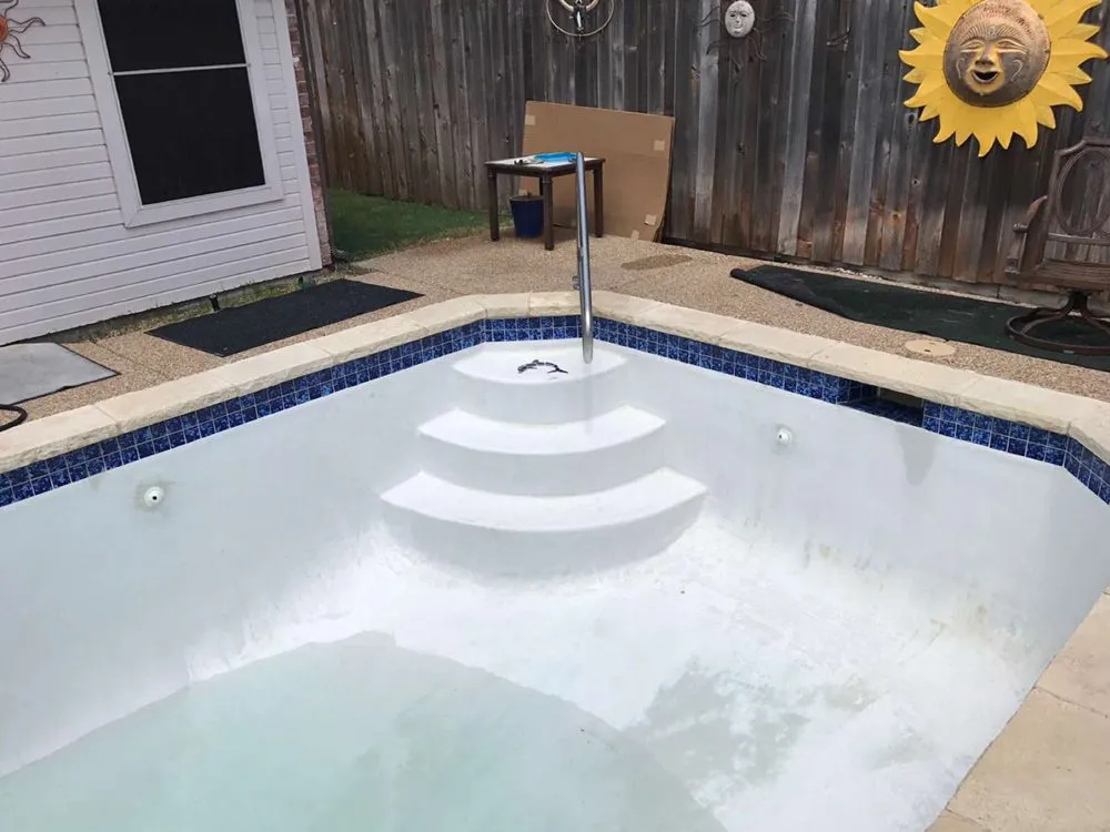 Slide of Fiddler Pool Construction