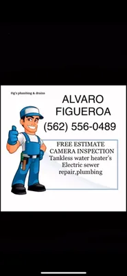 Fig's Plumbing & Drains Logo
