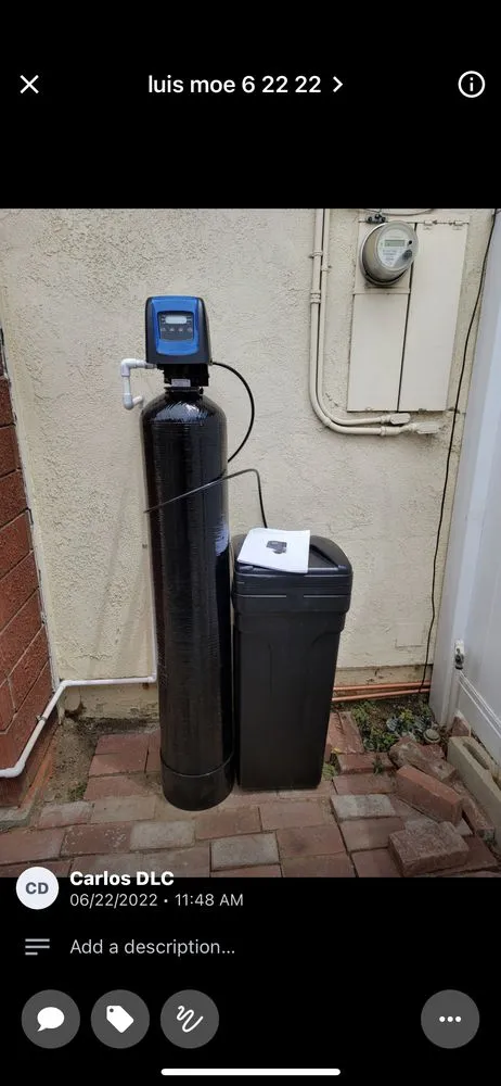 Slide of Fina Water Systems & DLC Construction