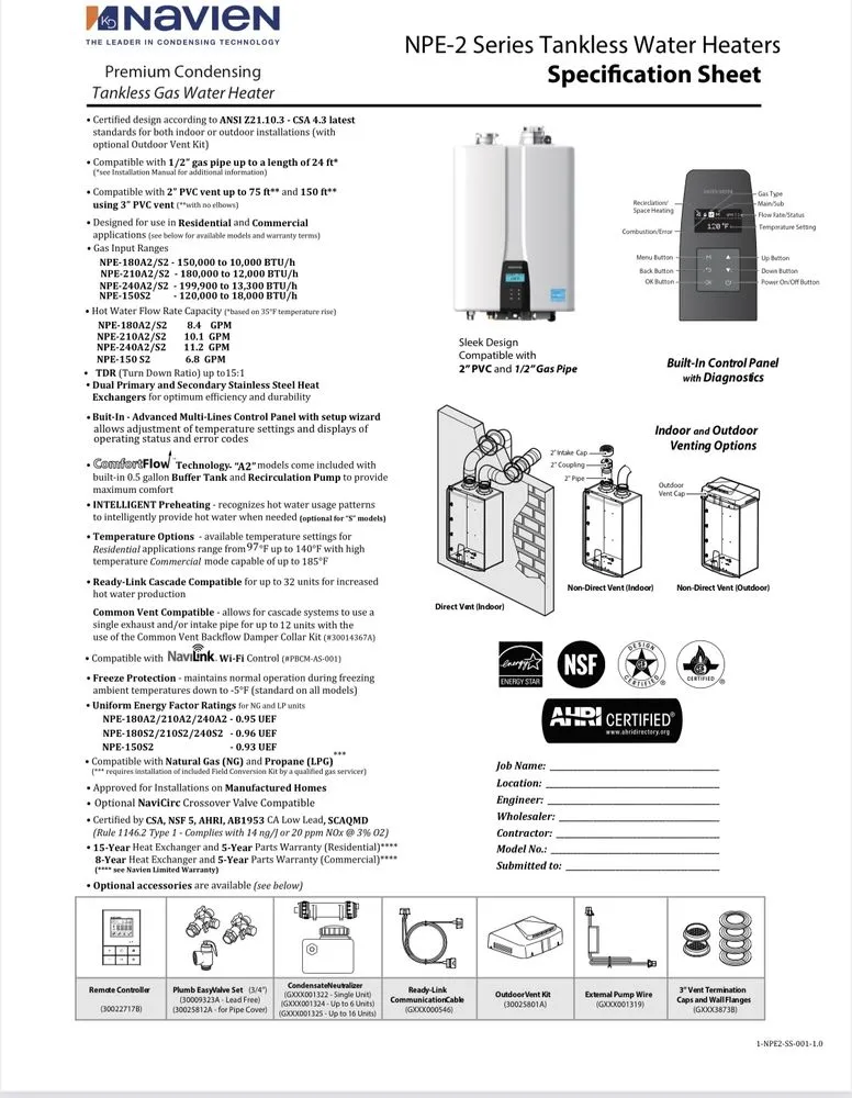 Slide of Fina Water Systems & DLC Construction