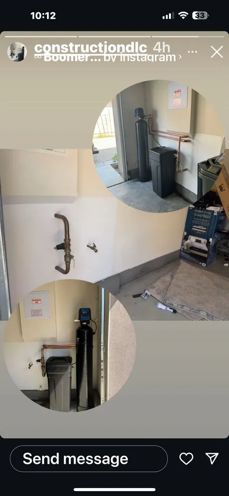 Slide of Fina Water Systems & DLC Construction