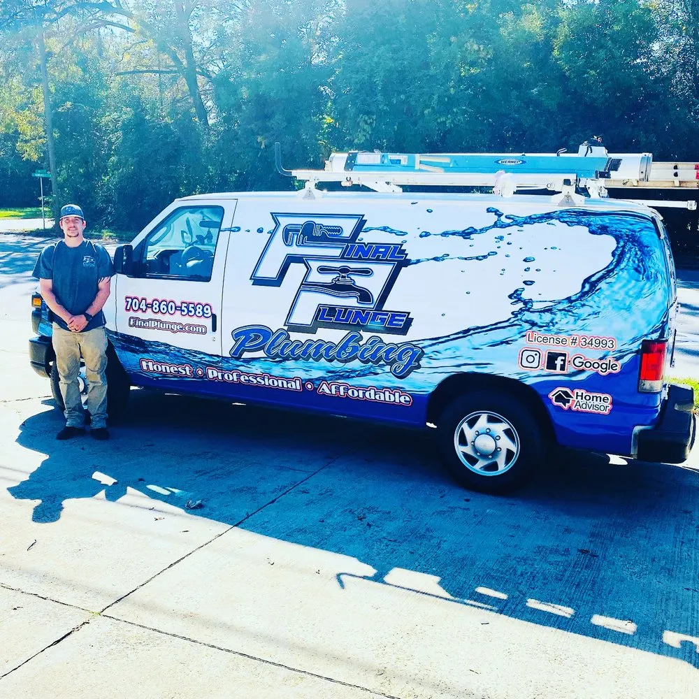 Slide of Final Plunge Plumbing