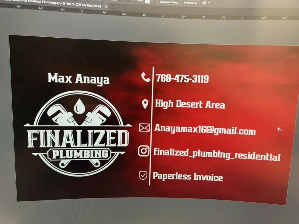 Slide of Finalized Plumbing