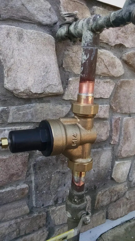 Slide of Finesse plumbing