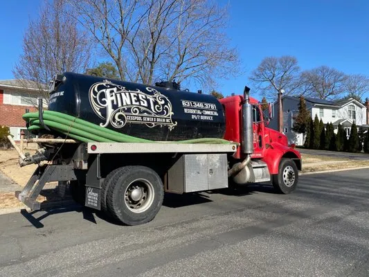 Finest Cesspool Sewer & Drain Logo